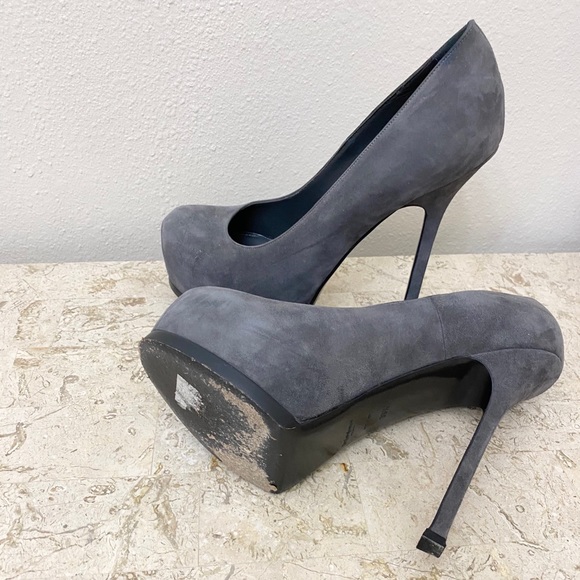 Authentic YSL suede pumps - Picture 5 of 5